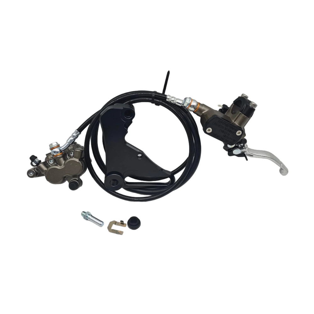 Yozma in 10 Ultra Bee Rear Brake Assembly Bracket Set Pre-Bled